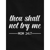 image:imageTstars Mom Shirt Thou Shall Not Try Me Mama Shirt Funny Mom Gift Women TShirtBlack
