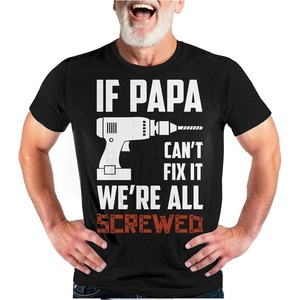 image:imageTstars If Papa Cant Fix It No One Can Funny Dad Shirt Fathers Day Birthday Gift for Papa Grandpa Mens ShirtIf Papa 1  Black
