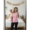 image:imageTstars First Mothers Day Mom Baby Matching Shirts Mommy and Me Outfit Set  Soft cotton mommy and me matching set great for first Mothers Day baby shower new mom family photo giftPromoted  Light Pink Mom  Natural Baby