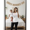 image:imageTstars First Mothers Day Mom Baby Matching Shirts Mommy and Me Outfit Set  Soft cotton mommy and me matching set great for first Mothers Day baby shower new mom family photo giftMom White  Baby White