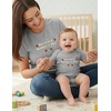 image:imageTstars First Mothers Day Mom Baby Matching Shirts Mommy and Me Outfit Set  Soft cotton mommy and me matching set great for first Mothers Day baby shower new mom family photo giftFirst  Gray Mom  Gray Baby