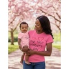 image:imageTstars First Mothers Day Mom Baby Matching Shirts Mommy and Me Outfit Set  Soft cotton mommy and me matching set great for first Mothers Day baby shower new mom family photo giftMom Pink  Baby Pink