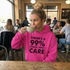 image:imageTstars Funny Hoodie Women 99 Chance I Dont Care Sarcastic Pullover  Cozy fleece sarcastic hoodie great for birthday holiday sassy humor trending quote teen girls giftDont Care  Pink