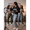 image:imageTstars Funny Hoodie Women 99 Chance I Dont Care Sarcastic Pullover  Cozy fleece sarcastic hoodie great for birthday holiday sassy humor trending quote teen girls giftExplaining  Black