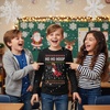 image:imageTstars Merry Swishmas Basketball Christmas Long Sleeve Shirt Kids Youth  Soft cotton basketball long sleeve tee great for Christmas ugly sweater party hoops fans youth kids giftHoop  Black