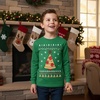 image:imageTstars Merry Swishmas Basketball Christmas Long Sleeve Shirt Kids Youth  Soft cotton basketball long sleeve tee great for Christmas ugly sweater party hoops fans youth kids giftPizza  Green