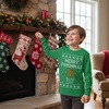 image:imageTstars Merry Swishmas Basketball Christmas Long Sleeve Shirt Kids Youth  Soft cotton basketball long sleeve tee great for Christmas ugly sweater party hoops fans youth kids giftSwishmas  Green