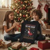 image:imageTstars Merry Swishmas Basketball Christmas Long Sleeve Shirt Kids Youth  Soft cotton basketball long sleeve tee great for Christmas ugly sweater party hoops fans youth kids giftHoop  Black