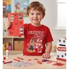 image:imageTstars Paw Patrol Chase 4th 5th Birthday Shirt Toddler Boy Party Tee  Soft licensed Chase tee great for 4th or 5th birthday pup party four five year old boy photo giftValentine 4th  Red