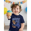 image:imageTstars Paw Patrol Chase 4th 5th Birthday Shirt Toddler Boy Party Tee  Soft licensed Chase tee great for 4th or 5th birthday pup party four five year old boy photo gift4th Birthday  Navy
