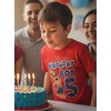 image:imageTstars Paw Patrol Chase 4th 5th Birthday Shirt Toddler Boy Party Tee  Soft licensed Chase tee great for 4th or 5th birthday pup party four five year old boy photo gift5th Birthday  Red