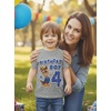 image:imageTstars Paw Patrol Chase 4th 5th Birthday Shirt Toddler Boy Party Tee  Soft licensed Chase tee great for 4th or 5th birthday pup party four five year old boy photo gift4th Birthday  Gray