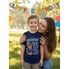 image:imageTstars Paw Patrol Chase 4th 5th Birthday Shirt Toddler Boy Party Tee  Soft licensed Chase tee great for 4th or 5th birthday pup party four five year old boy photo gift5th Birthday  Navy