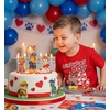 image:imageTstars Paw Patrol Chase 4th 5th Birthday Shirt Toddler Boy Party Tee  Soft licensed Chase tee great for 4th or 5th birthday pup party four five year old boy photo giftValentine 4th  Red