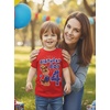 image:imageTstars Paw Patrol Chase 4th 5th Birthday Shirt Toddler Boy Party Tee  Soft licensed Chase tee great for 4th or 5th birthday pup party four five year old boy photo gift4th Birthday  Red