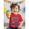 image:imageTstars Paw Patrol Chase 4th 5th Birthday Shirt Toddler Boy Party Tee  Soft licensed Chase tee great for 4th or 5th birthday pup party four five year old boy photo gift4th Birthday  Red