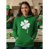image:imageTstars St Patricks Day Hoodie Women Teen Girls Irish Shamrock Pullover  Cozy fleece shamrock hoodie great for St Patricks Day Irish party leprechaun fun lucky clover women giftClover  Green