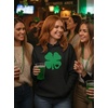 image:imageTstars St Patricks Day Hoodie Women Teen Girls Irish Shamrock Pullover  Cozy fleece shamrock hoodie great for St Patricks Day Irish party leprechaun fun lucky clover women giftHeart Clover  Black