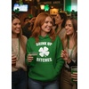 image:imageTstars St Patricks Day Hoodie Women Teen Girls Irish Shamrock Pullover  Cozy fleece shamrock hoodie great for St Patricks Day Irish party leprechaun fun lucky clover women giftDrink Up  Green