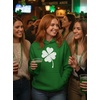 image:imageTstars St Patricks Day Hoodie Women Teen Girls Irish Shamrock Pullover  Cozy fleece shamrock hoodie great for St Patricks Day Irish party leprechaun fun lucky clover women giftClover  Green