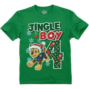 image:imageTstars Paw Patrol Chase 4th 5th Birthday Shirt Toddler Boy Party Tee  Soft licensed Chase tee great for 4th or 5th birthday pup party four five year old boy photo giftXmas 4th  Green
