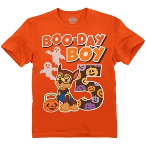 image:imageTstars Paw Patrol Chase 4th 5th Birthday Shirt Toddler Boy Party Tee  Soft licensed Chase tee great for 4th or 5th birthday pup party four five year old boy photo giftHalloween 5th  Orange