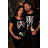 image:imageTstars Maternity Skeleton Halloween Shirt Mom Dad Couples Pregnancy Set  Soft cotton xray maternity set great for Halloween pregnancy announcement gender reveal couples photo giftBlack