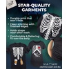 image:imageTstars Maternity Skeleton Halloween Shirt Mom Dad Couples Pregnancy Set  Soft cotton xray maternity set great for Halloween pregnancy announcement gender reveal couples photo giftBlack