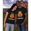 image:imageTstars Pumpking Pumpqueen Halloween Shirt Set Matching Couples His Her  Soft cotton matching couple set great for Halloween trick or treat husband wife spooky couples photo giftPumpking Black  Pumpqueen Black