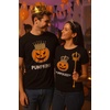 image:imageTstars Pumpking Pumpqueen Halloween Shirt Set Matching Couples His Her  Soft cotton matching couple set great for Halloween trick or treat husband wife spooky couples photo giftPumpking Black  Pumpqueen Black