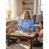 image:imageTstars Best Aunt Ever Hoodie Women Auntie Gift from Niece Nephew Pullover  Cozy fleece auntie hoodie great for gift from niece or nephew birthday matching family favorite aunt giftCalifornia Blue