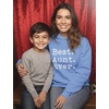 image:imageTstars Best Aunt Ever Hoodie Women Auntie Gift from Niece Nephew Pullover  Cozy fleece auntie hoodie great for gift from niece or nephew birthday matching family favorite aunt giftCalifornia Blue