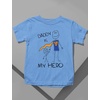 image:imageTstars Best Dad Ever Kids Shirt Toddler Youth Boy Girl Fathers Day Tee  Soft cotton tee great for Fathers Day gift from son or daughter matching dad photos toddler youthHero  California Blue