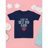 image:imageTstars Best Dad Ever Kids Shirt Toddler Youth Boy Girl Fathers Day Tee  Soft cotton tee great for Fathers Day gift from son or daughter matching dad photos toddler youthBest  Navy