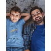 image:imageTstars Best Dad Ever Kids Shirt Toddler Youth Boy Girl Fathers Day Tee  Soft cotton tee great for Fathers Day gift from son or daughter matching dad photos toddler youthHero  California Blue