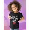 image:imageTstars Best Dad Ever Kids Shirt Toddler Youth Boy Girl Fathers Day Tee  Soft cotton tee great for Fathers Day gift from son or daughter matching dad photos toddler youthBest  Black