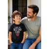 image:imageTstars Best Dad Ever Kids Shirt Toddler Youth Boy Girl Fathers Day Tee  Soft cotton tee great for Fathers Day gift from son or daughter matching dad photos toddler youthBest  Black