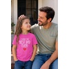 image:imageTstars Best Dad Ever Kids Shirt Toddler Youth Boy Girl Fathers Day Tee  Soft cotton tee great for Fathers Day gift from son or daughter matching dad photos toddler youthBest  Pink