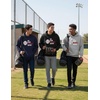 image:imageTstars Eat Sleep Baseball Hoodie Men Player Coach Fan Game Day Pullover  Cozy fleece baseball hoodie great for players coaches and fans batting practice game day ballpark giftGray