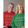 image:imageTstars Grandpa Grandma Matching Ugly Christmas Sweatshirt Set Couples  Soft fleece his and hers sweatshirt set great for Christmas grandparents holiday party festive couple giftGrandma Green  Grandpa Red