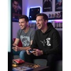 image:imageTstars I Paused My Game Hoodie Men Funny Gamer Teen Boys Video Game Gift  Cozy fleece gamer hoodie great for video game fans gamer humor teen boys dad son gift for gamersHeartbeat  Black