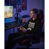 image:imageTstars I Paused My Game Hoodie Men Funny Gamer Teen Boys Video Game Gift  Cozy fleece gamer hoodie great for video game fans gamer humor teen boys dad son gift for gamersAdult  Black