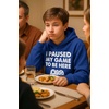 image:imageTstars I Paused My Game Hoodie Men Funny Gamer Teen Boys Video Game Gift  Cozy fleece gamer hoodie great for video game fans gamer humor teen boys dad son gift for gamersAdult  Royal