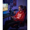 image:imageTstars I Paused My Game Hoodie Men Funny Gamer Teen Boys Video Game Gift  Cozy fleece gamer hoodie great for video game fans gamer humor teen boys dad son gift for gamersAdult  Red