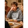 image:imageTstars I Paused My Game Hoodie Men Funny Gamer Teen Boys Video Game Gift  Cozy fleece gamer hoodie great for video game fans gamer humor teen boys dad son gift for gamersAdult  Gray