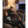 image:imageTstars I Paused My Game Hoodie Men Funny Gamer Teen Boys Video Game Gift  Cozy fleece gamer hoodie great for video game fans gamer humor teen boys dad son gift for gamersAdult  Black