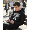 image:imageTstars I Paused My Game Hoodie Men Funny Gamer Teen Boys Video Game Gift  Cozy fleece gamer hoodie great for video game fans gamer humor teen boys dad son gift for gamersAdult  Black