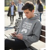 image:imageTstars I Paused My Game Hoodie Men Funny Gamer Teen Boys Video Game Gift  Cozy fleece gamer hoodie great for video game fans gamer humor teen boys dad son gift for gamersAdult  Gray