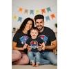 image:imageTstars Paw Patrol Dad Mom Matching Shirts Fathers Mothers Day Couple  Soft licensed Paw Patrol matching tees great for Fathers or Mothers Day family photos couple parent giftDad Patrol  Black