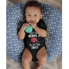 image:imageTstars Valentines day  Melting Hearts amp Blasting Farts Funny Cute Baby BodysuitBlack